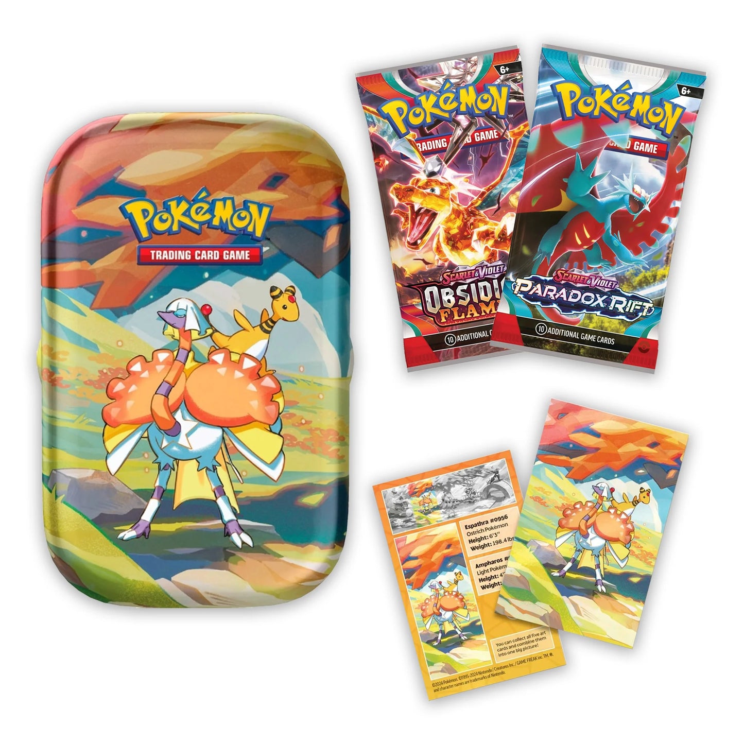 Pokemon Vibrant Paldea Mini Tins